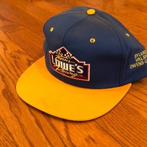 VINTAGE Lowes Team Racing snapback hat made in USA